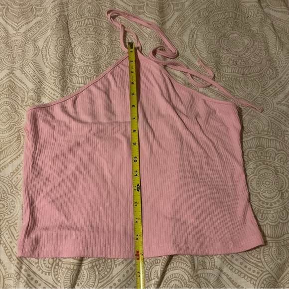 Rue21 Pink Ribbed Top large - Picture 7 of 8
